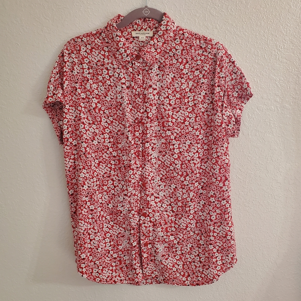 BeachLunchLaunge Blouse Top Size Small